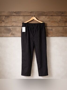 Delta 3x Black Uniform Scrub Pants Cotton Polyester Blend